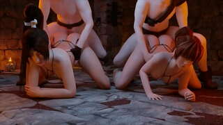 8-18 | adlaw-adlaw nga SFM &amp;amp; Blender 3D Porn Dako nga Mainit nga Atngal